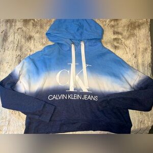 Ombré Calvin Klein crop sweatshirt